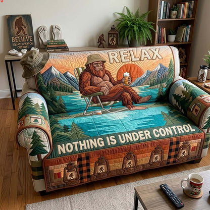 Relax Lakeside Bigfoot Quilted Sofa Cover GDTONTD1878_C2
