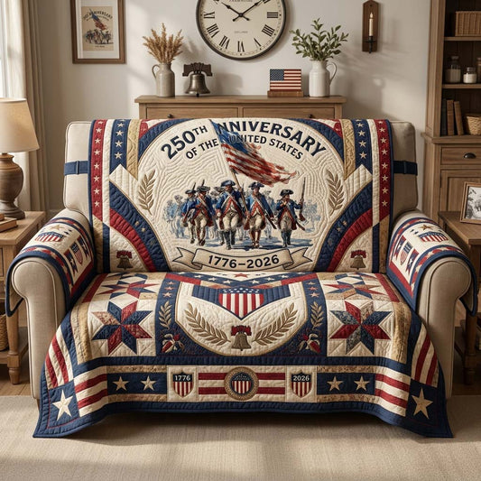 Patriot Legacy Quilted Sofa Cover GDTONTD188