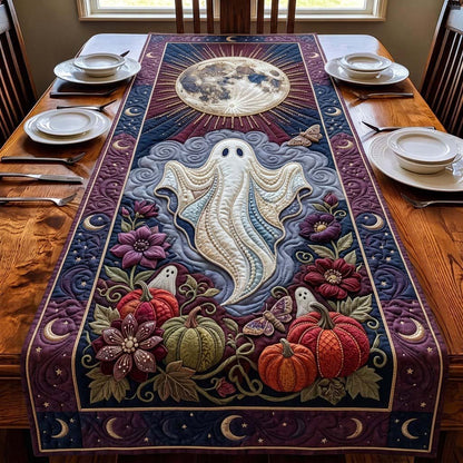 Ghost Moonlit Garden Quilted Table Runner GDTONTD1964