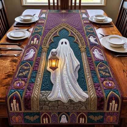 Ghost Lantern Cathedral Quilted Table Runner GDTONTD1968