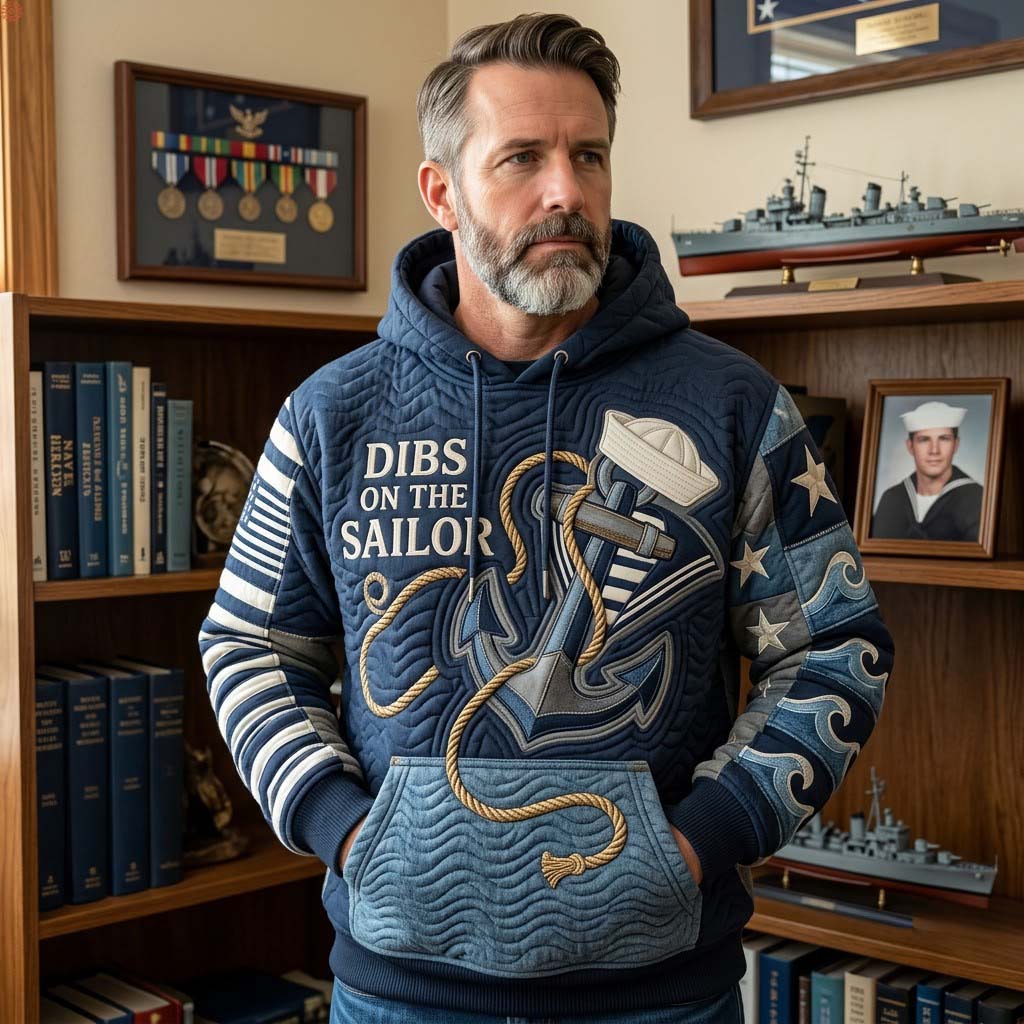 Anchor and Dress Blues Hoodie GDTONTD1969