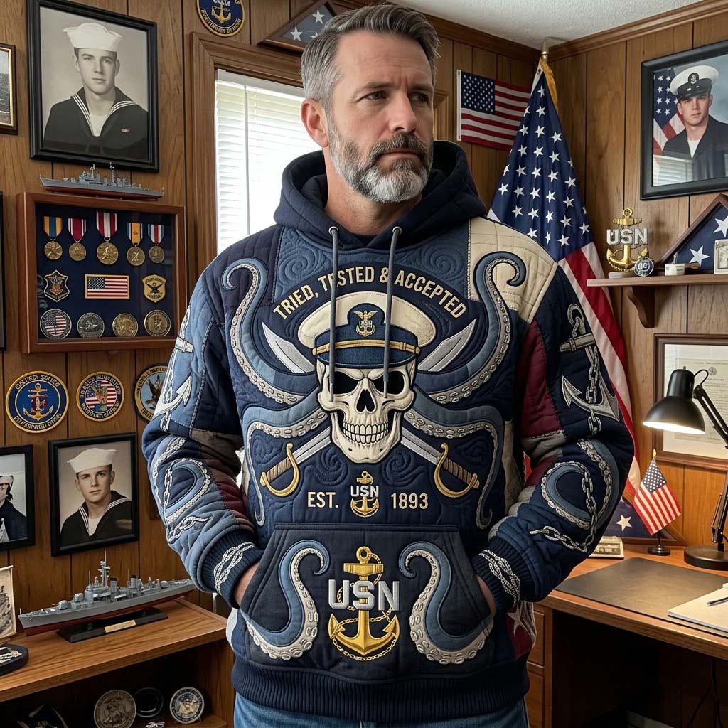 Kraken Chief Crest Hoodie GDTONTD1973