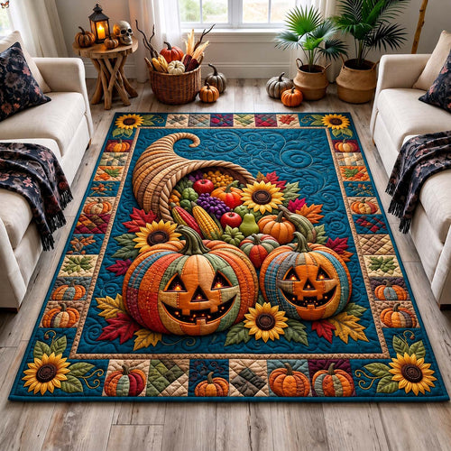 Pearl Pumpkin Cornucopia Area Rug GDTONTD2024