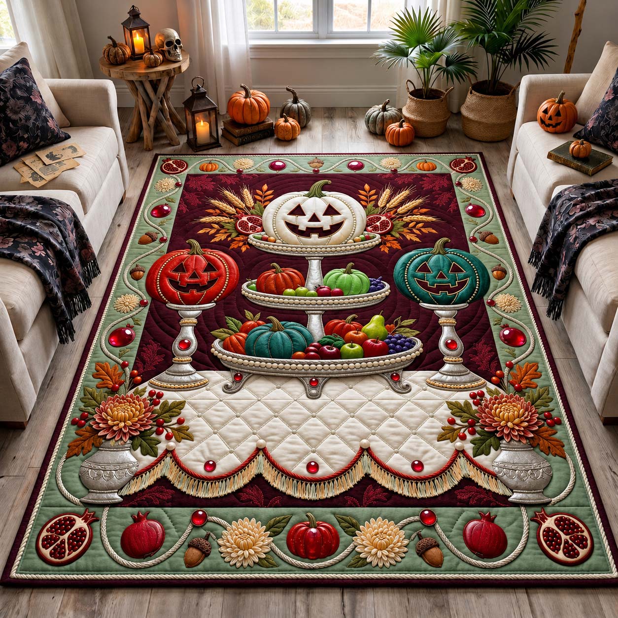 Harvest Banquet Area Rug GDTONTD2028