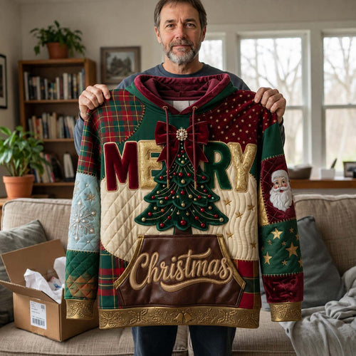 Merry Santa Tree Hoodie GDTONTD2051