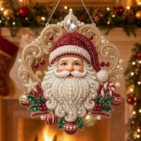 Santa Christmas Christmas Mica Ornament GDTONTD2061