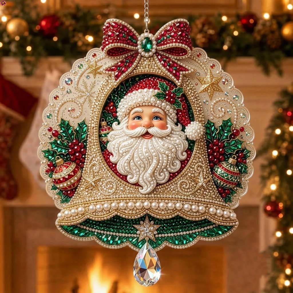 Christmas Bell Christmas Mica Ornament GDTONTD2062