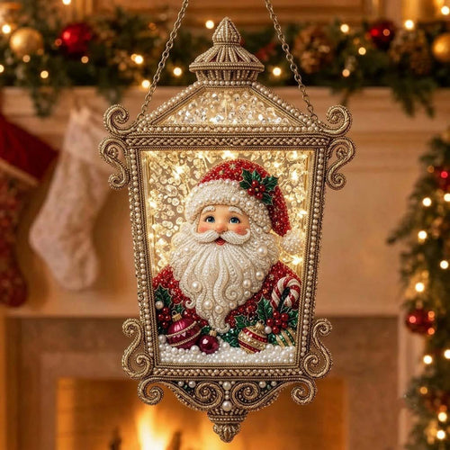 Christmas Lantern Christmas Mica Ornament GDTONTD2066