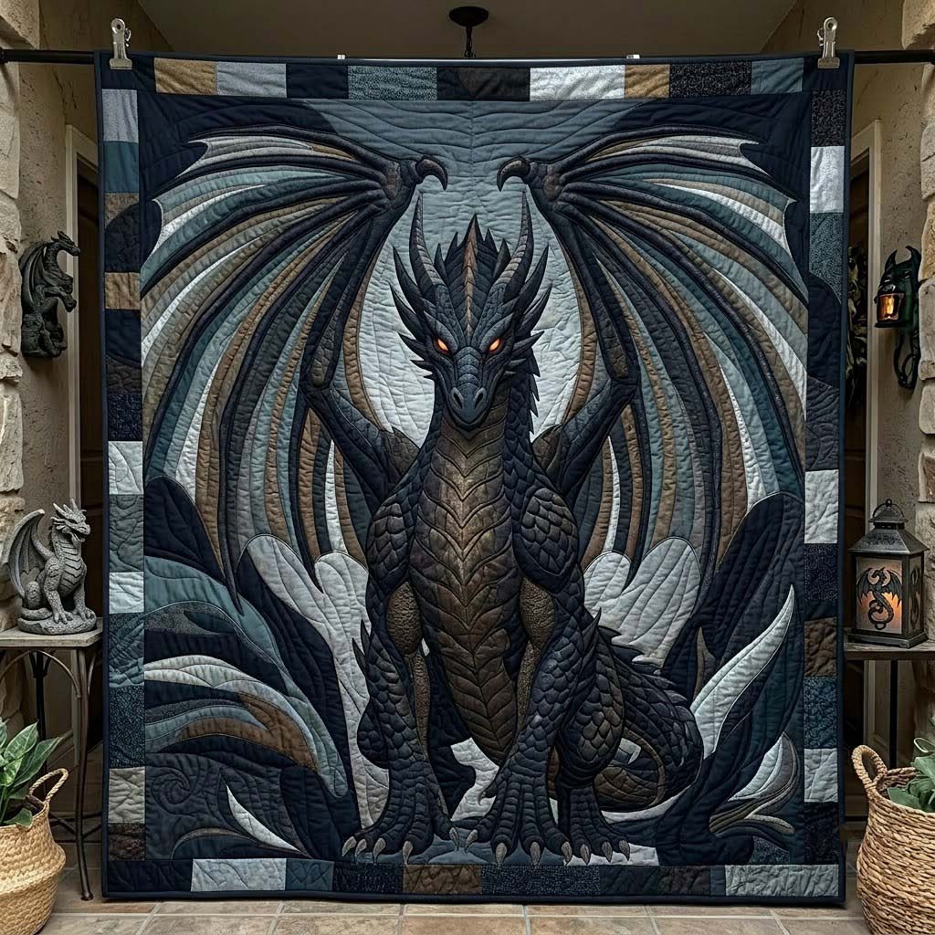 Wings of Dominion Quilted Blanket GDTONTD2077