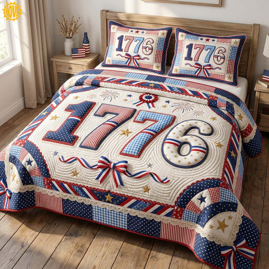 Liberty Star Quilted Bedding Set GDTONTD225