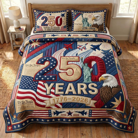 Eagle Legacy Quilted Bedding Set GDTONTD231