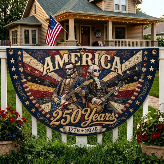 Founding Rock Fan Flag GDTONTD256