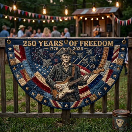 Patriot Rhythm Fan Flag GDTONTD257