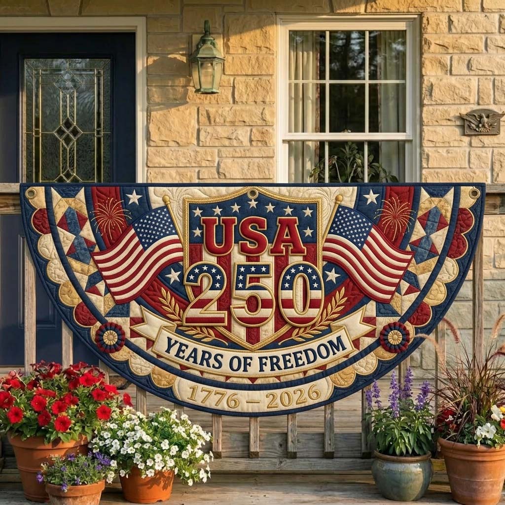 Freedom Shield Fan Flag GDTONTD263