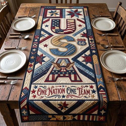 Liberty Banner Quilted Table Runner GDTONTD296