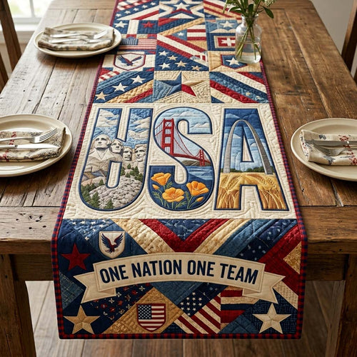 Freedom Heritage Table Runner GDTONTD298
