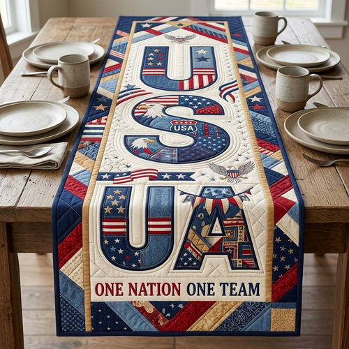 Unity Stars Quilted Table Runner GDTONTD300