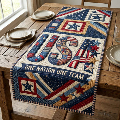 Golden State Quilted Table Runner GDTONTD302