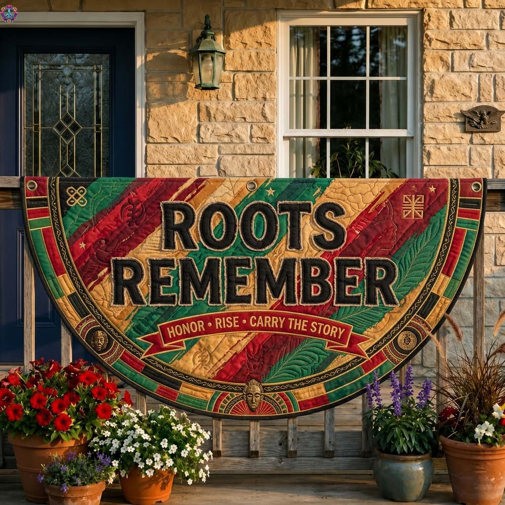 Remembered Roots Fan Flag GDTONTD339