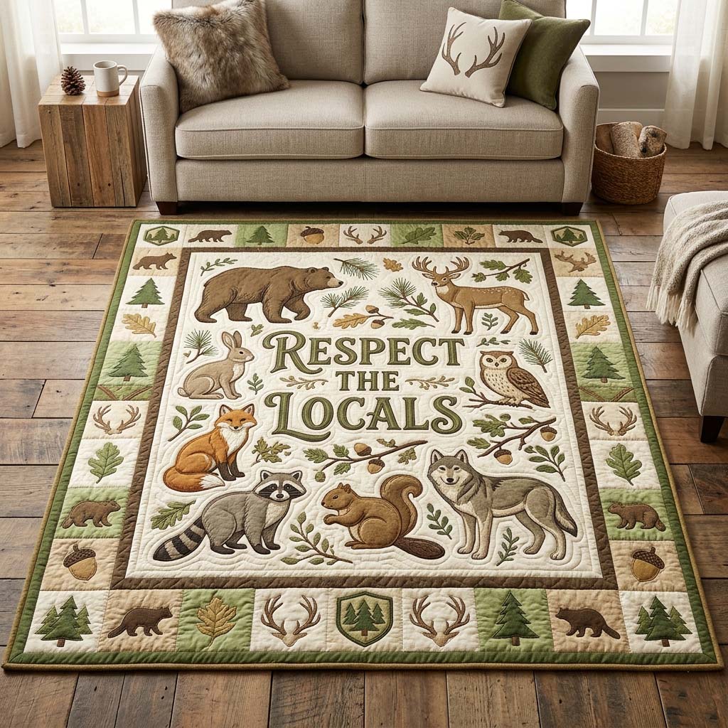 Local Wildlife Area Rug GDTONTD34