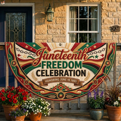 Freedom Celebration Fan Flag GDTONTD340
