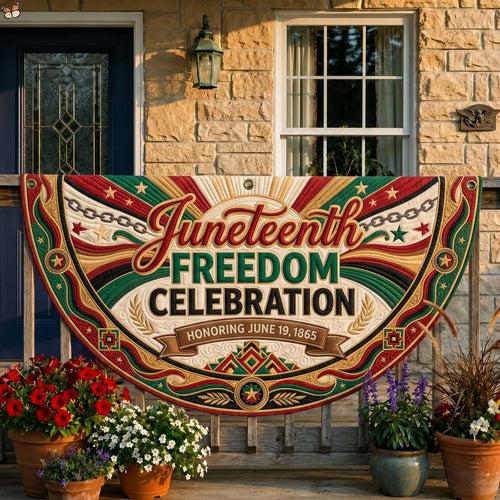 Freedom Celebration Fan Flag GDTONTD340