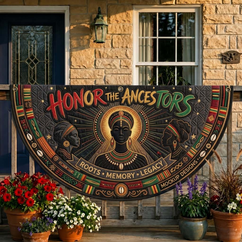Ancestral Honor Fan Flag GDTONTD343