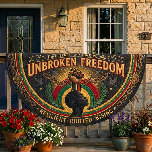 Unbroken Freedom Fan Flag GDTONTD347