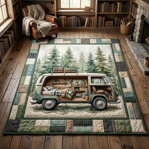 Forest Vanlife Area Rug GDTONTD39