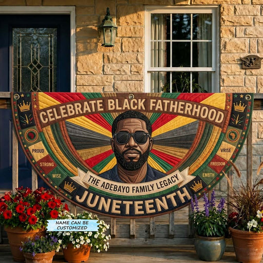 Fatherhood Honor  Fan Flag QTCUZ GDTONTD392
