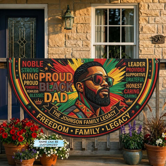 Legacy Juneteenth  Fan Flag QTCUZ GDTONTD393