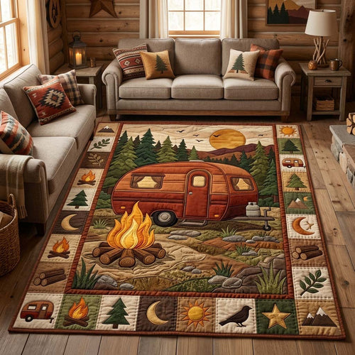 Campfire Camper Area Rug GDTONTD40