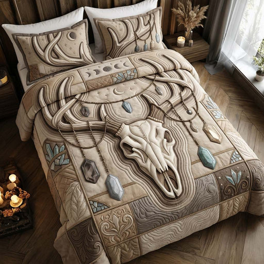 Desert Spirit 3-Piece Quilted Bedding Set GDTONTD402