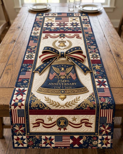 Liberty Bell Quilted Table Runner GDTONTD43