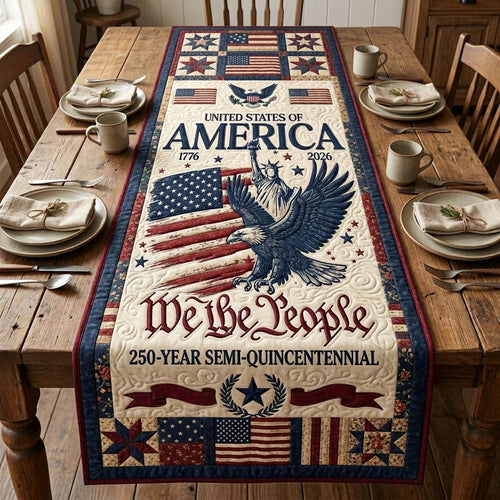 People’s Liberty Quilted Table Runner GDTONTD51