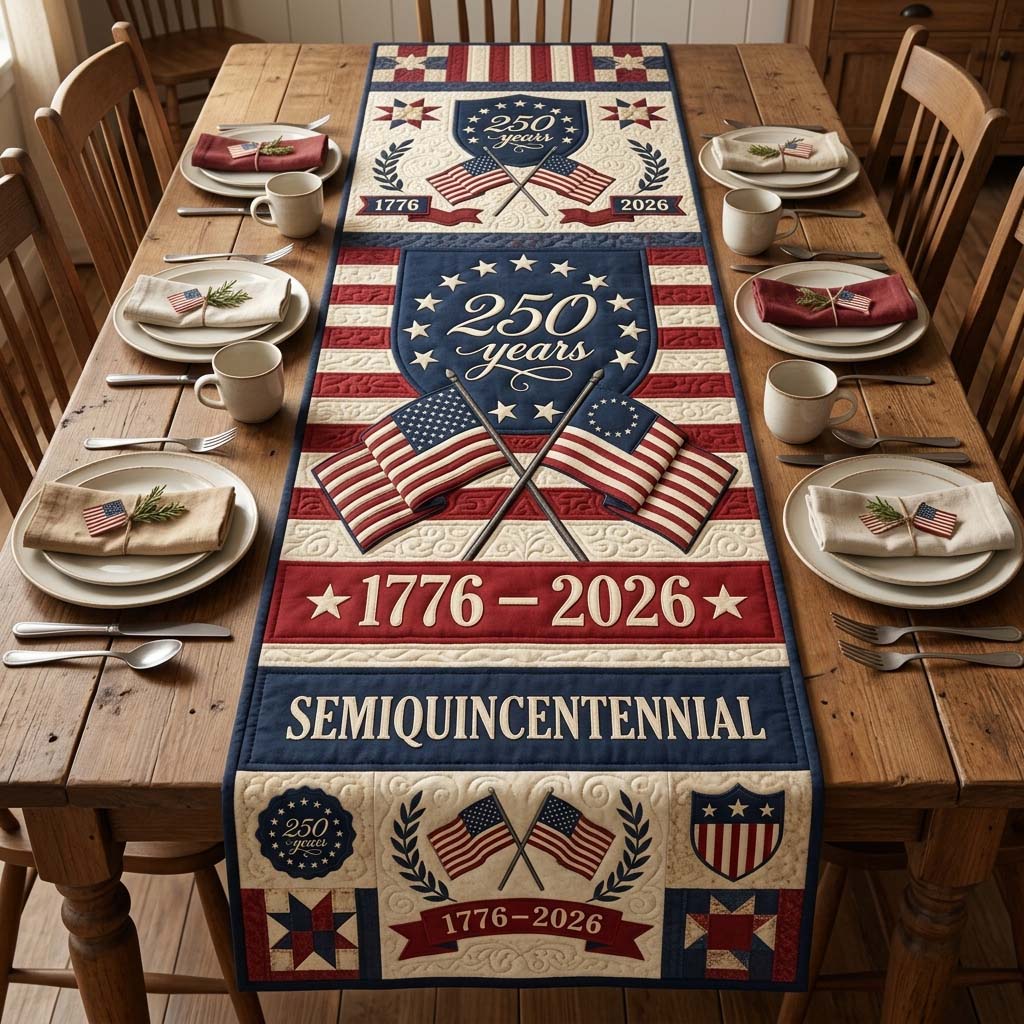 Liberty 250 Quilted Table Runner GDTONTD57