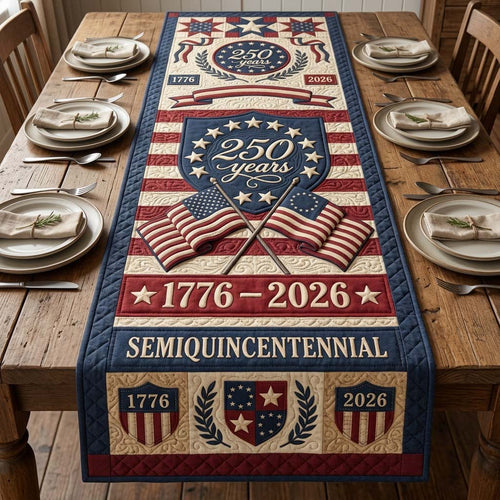 Freedom 250 Quilted Table Runner GDTONTD58