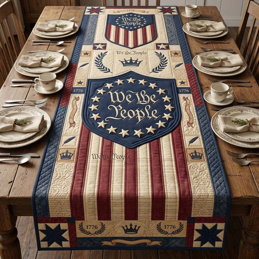 Heritage Crest Quilted Table Runner GDTONTD60