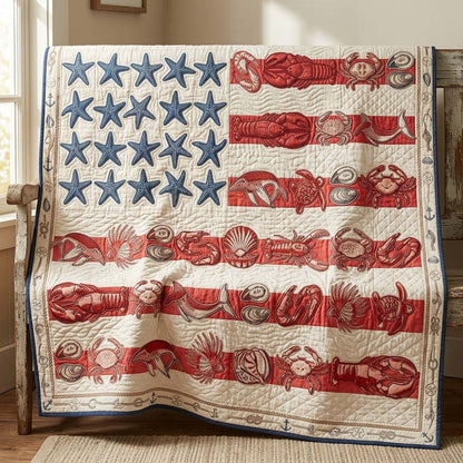 Coastal Stars Quilted Blanket GDTONTD64