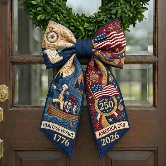 Heritage Voyage Quilted Wreath Sash GDTONTD666