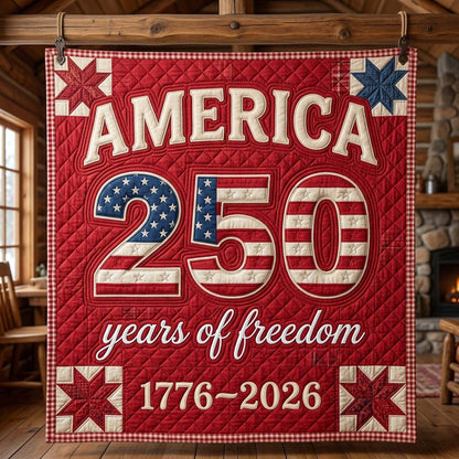 Freedom 250 Quilted Blanket GDTONTD70