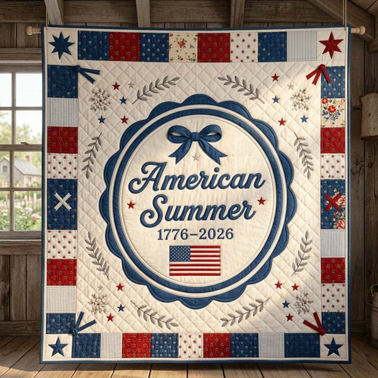American Summer Quilted Blanket GDTONTD75