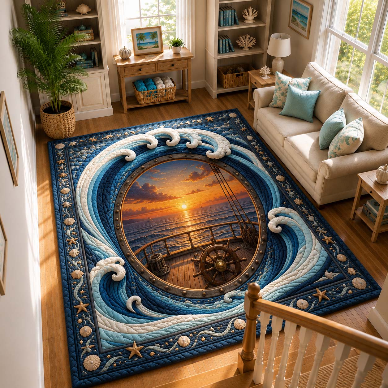 Voyage Sunset Area Rug GDTONTD768