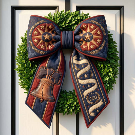 Freedom Bell Quilted Wreath Sash GDTONTD771