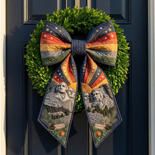 Rushmore Tribute Quilted Wreath Sash GDTONTD772