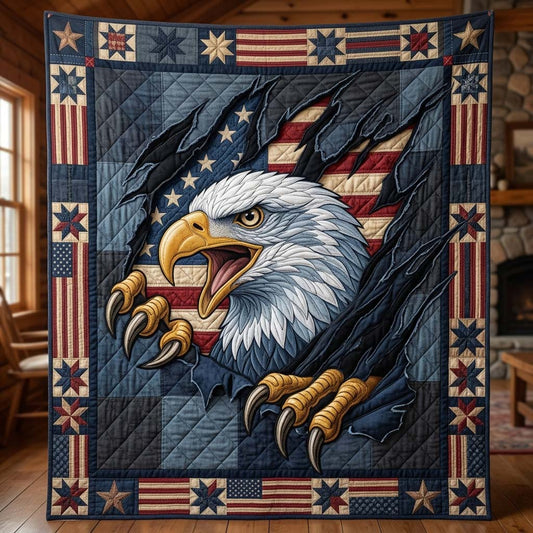 Eagle Strike Quilted Blanket GDTONTD79