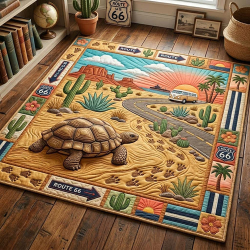 Vintage Van Highway Area Rug GDTONTD798