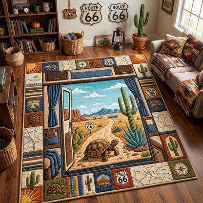 Camper Window Journey Area Rug GDTONTD800