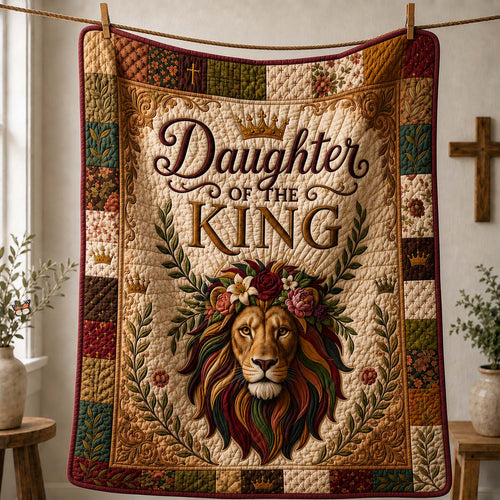 Royal Garden Daughter Quilted Blanket GDTONTD804