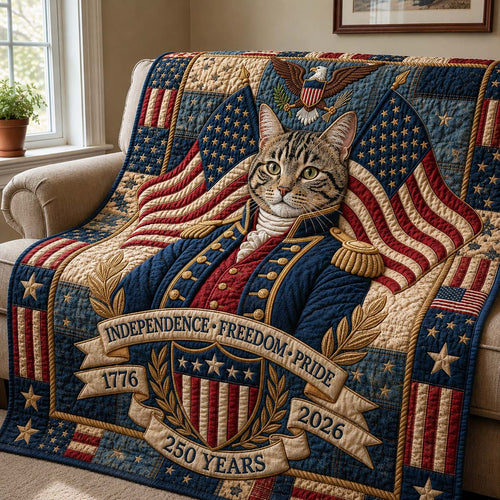 Liberty General Cat Quilted Blanket GDTONTD846